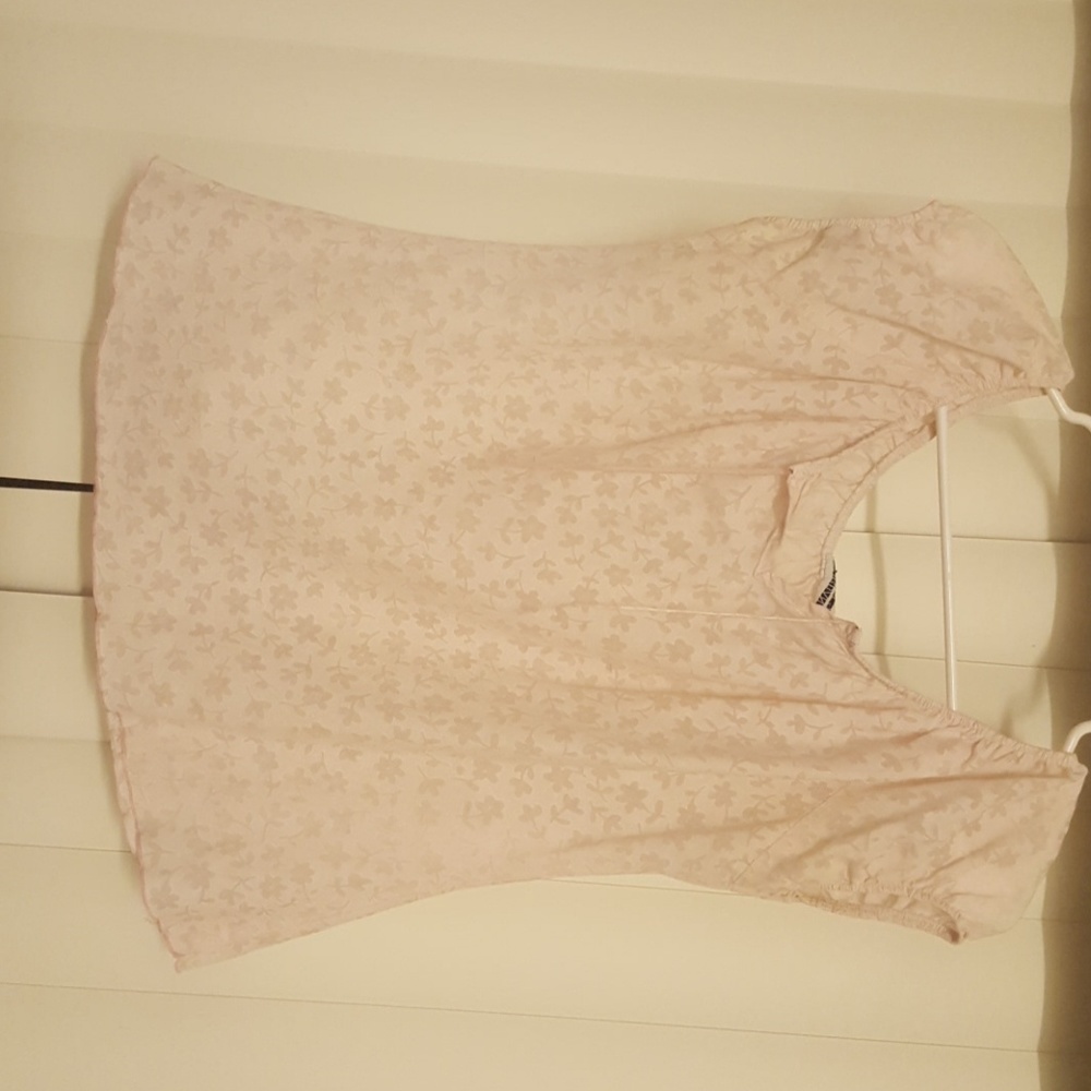 Pink Flowery Blouse